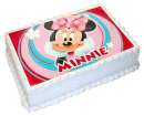 Minnie Mouse A4 Edible Icing Image